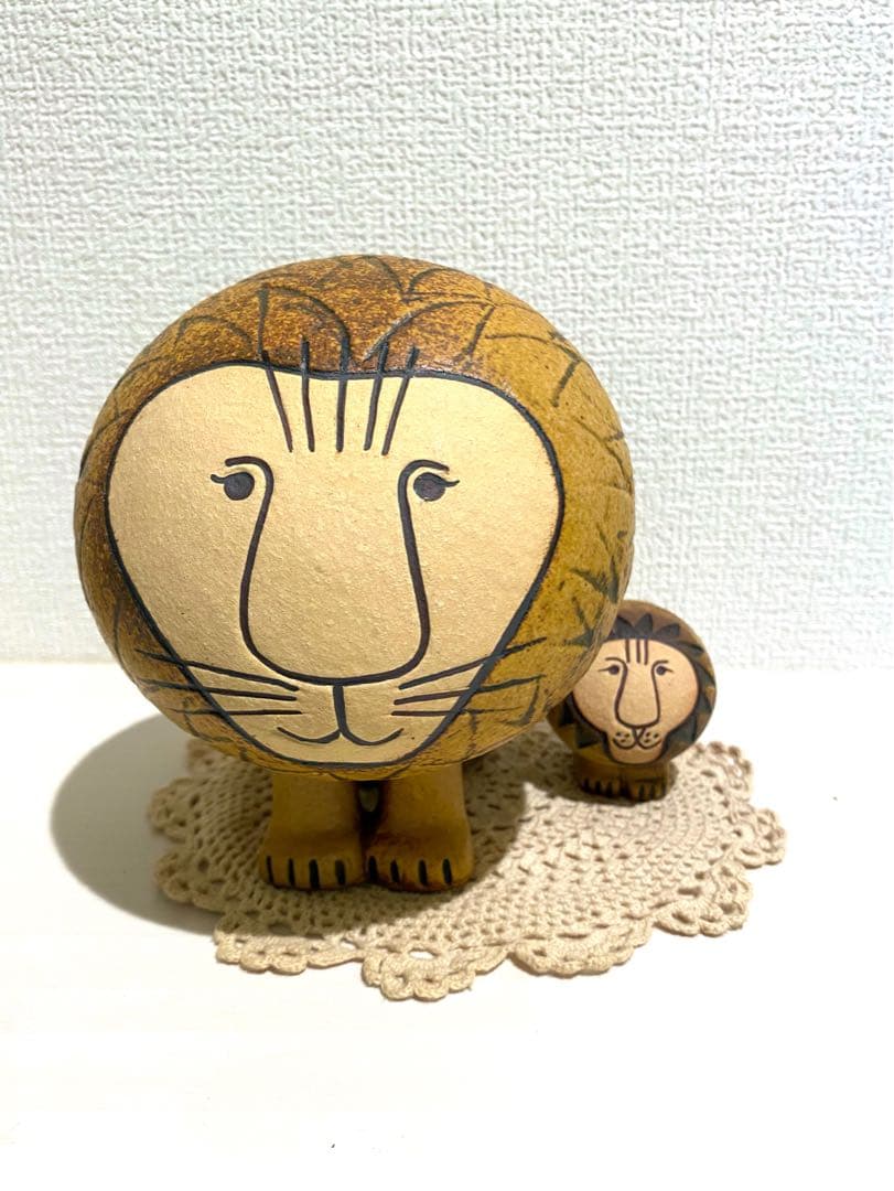 リサラーソン ライオン ミディアム&ライオンミニ&ミアセット