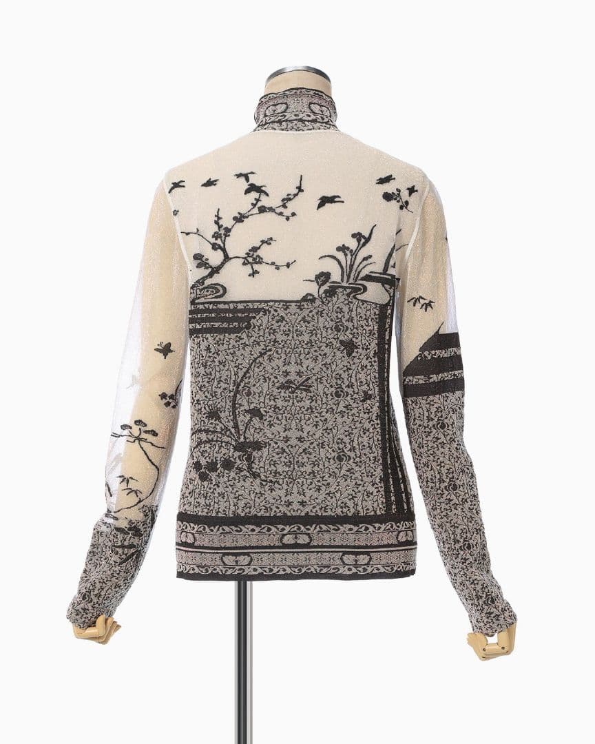 mame☆ジャカードハイネックトップス☆新品未使用