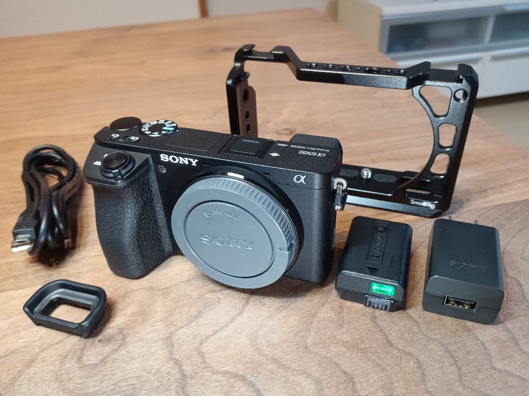 S数5470回【センサー清掃+SmallRig付】 SONY α6500 ボディ
