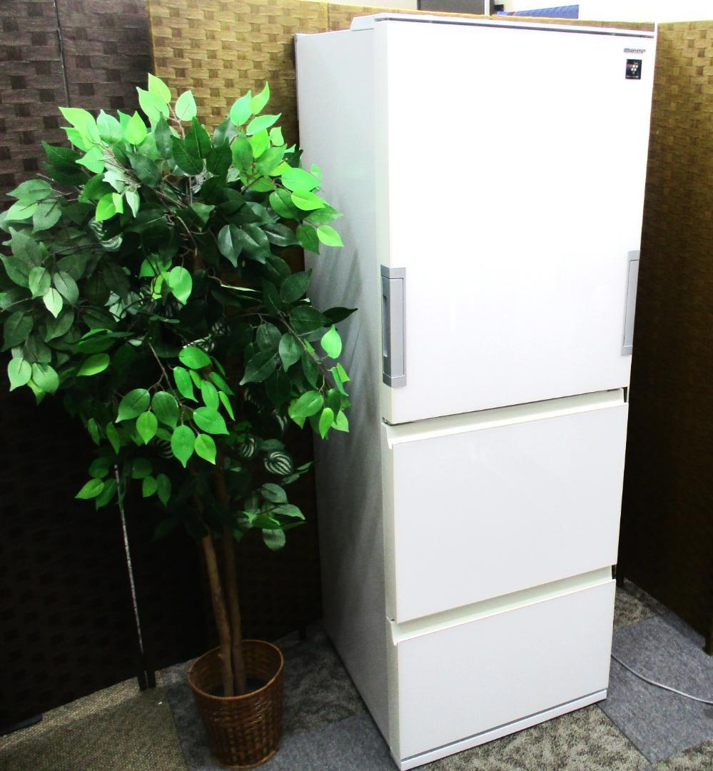 ★SHARP SJ-GW35C-W 3ドア 冷蔵庫 350L 17年製★