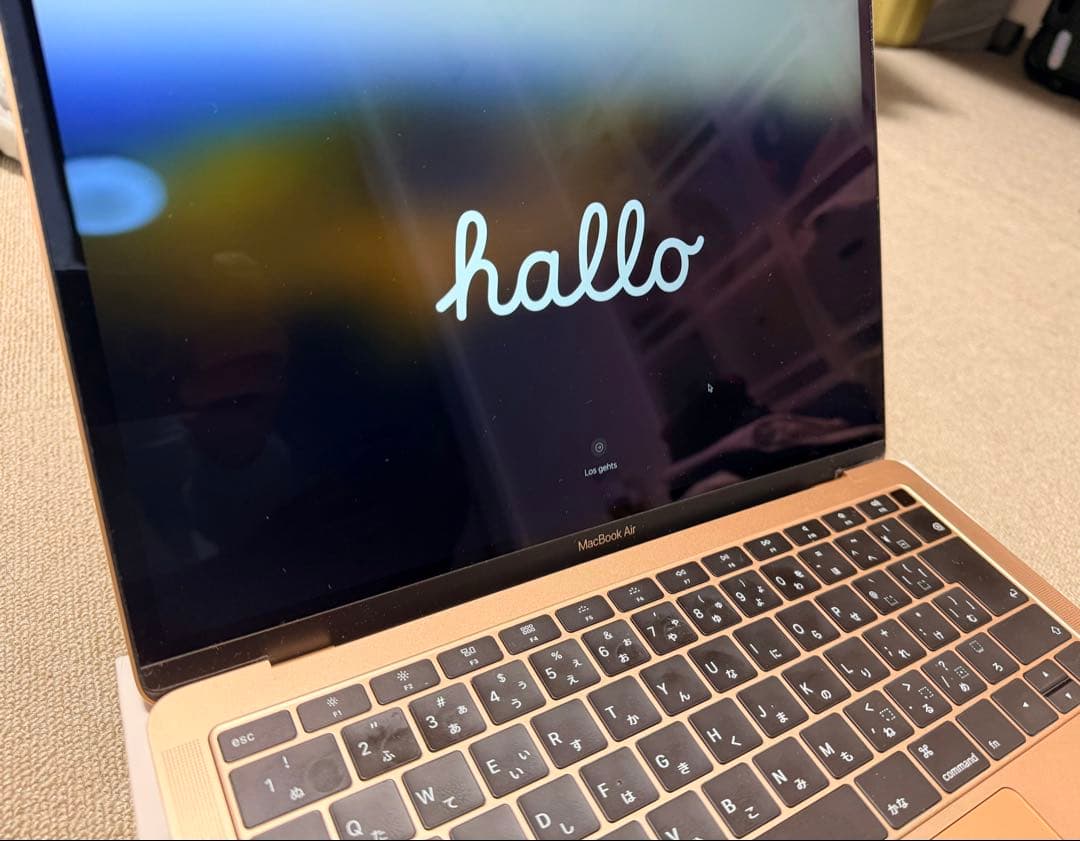 Apple MacBook Air 13インチ ゴールド 本体