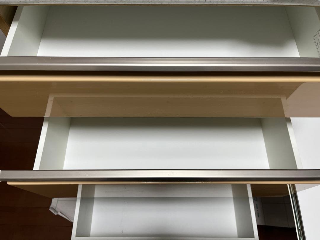 ニトリ食器棚キッチンボードアルミナ2 100KB