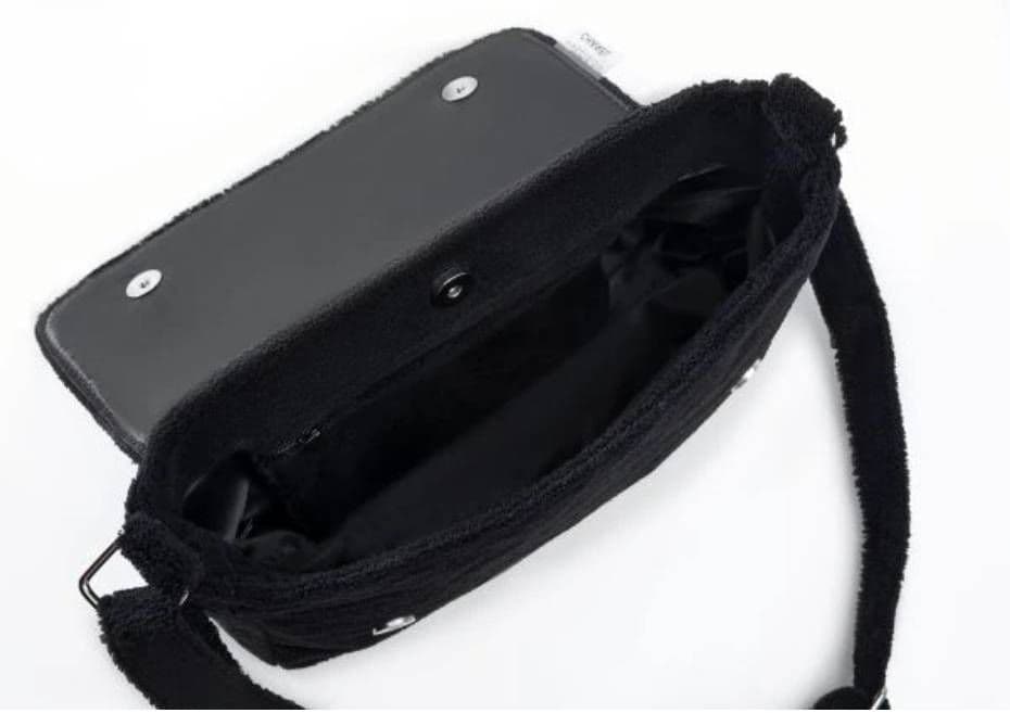 くも ショルダーバッグ ホワイト ノベルティ