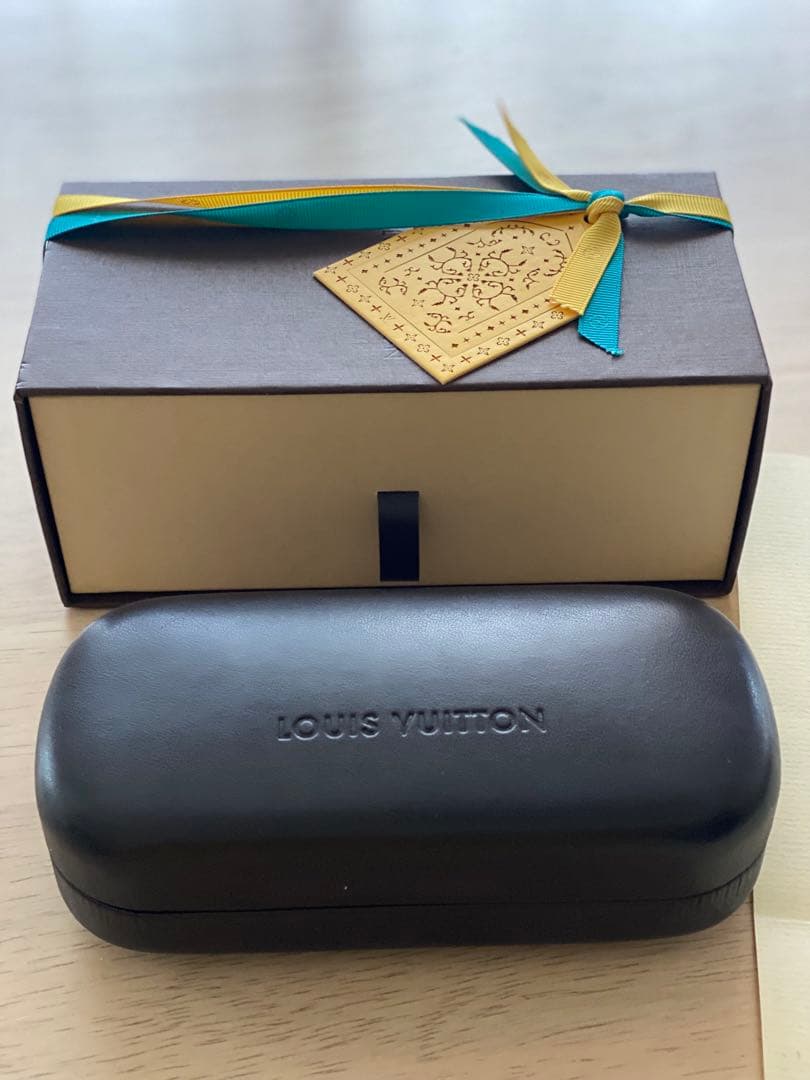 【美品】Louis Vuitton クリアゴールド サングラス