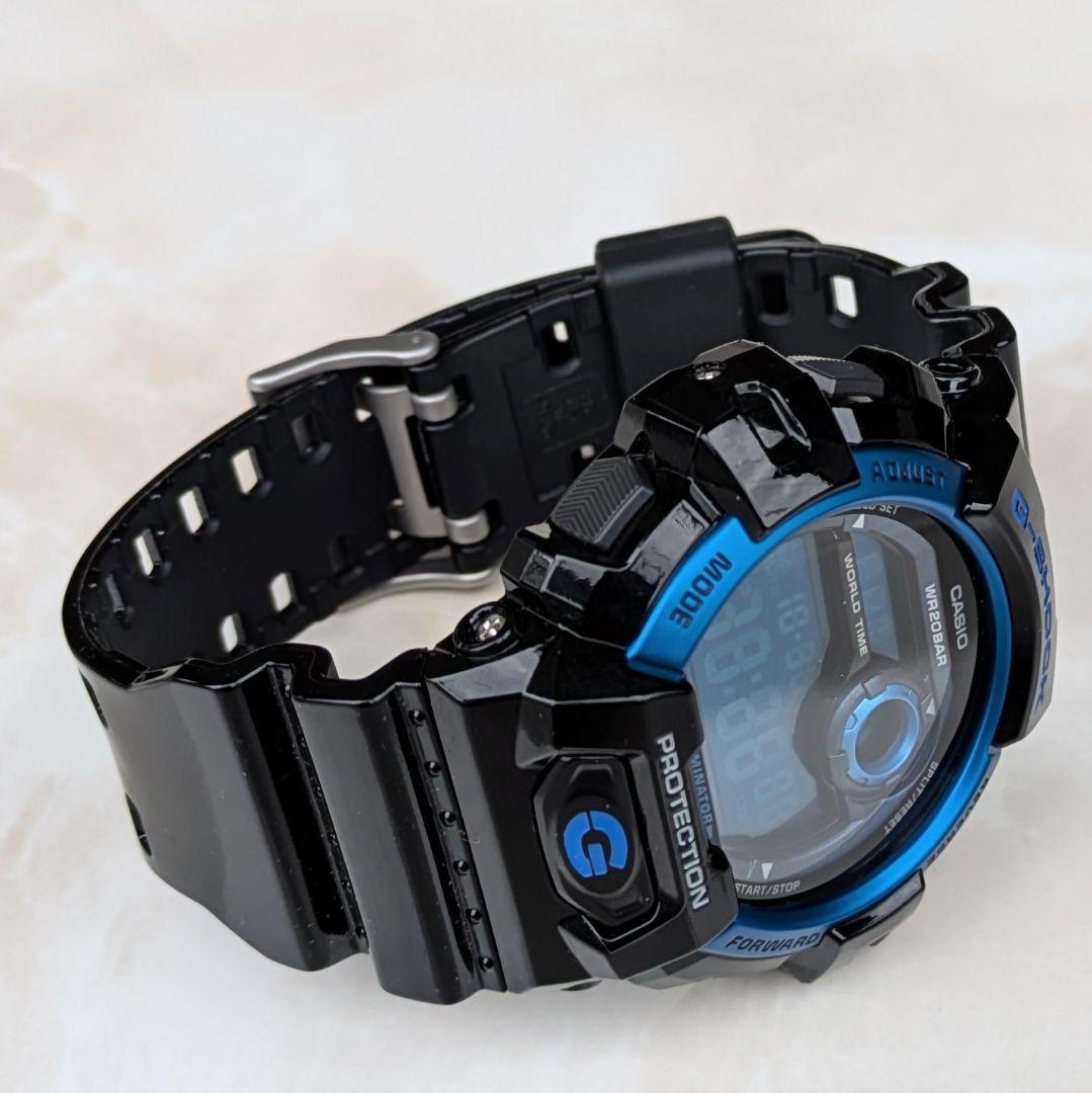 【新品同様】 CASIO GSHOCK ブルー/ブラック G-8900A黒青