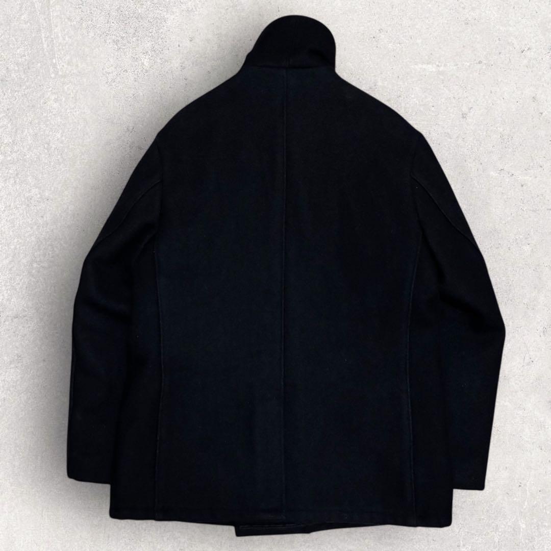 美品/42 USA製 SCHOTT ショット U.S.740N Pコート 黒