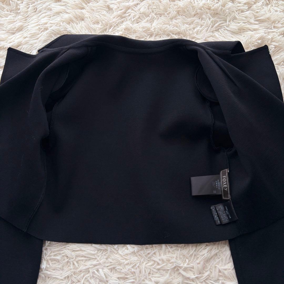 【専用✨】FOXEYフォクシー ニット ジャケットサハラ 44407 黒38
