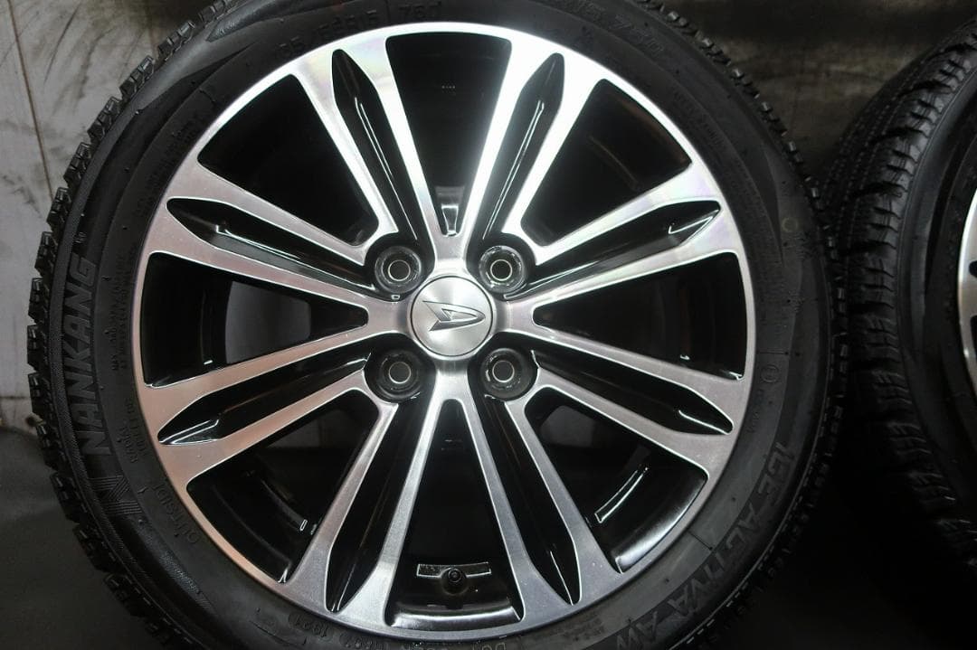 スタッドレス ナンカン 165/55R15 溝有 ダイハツ純正 タント カスタム