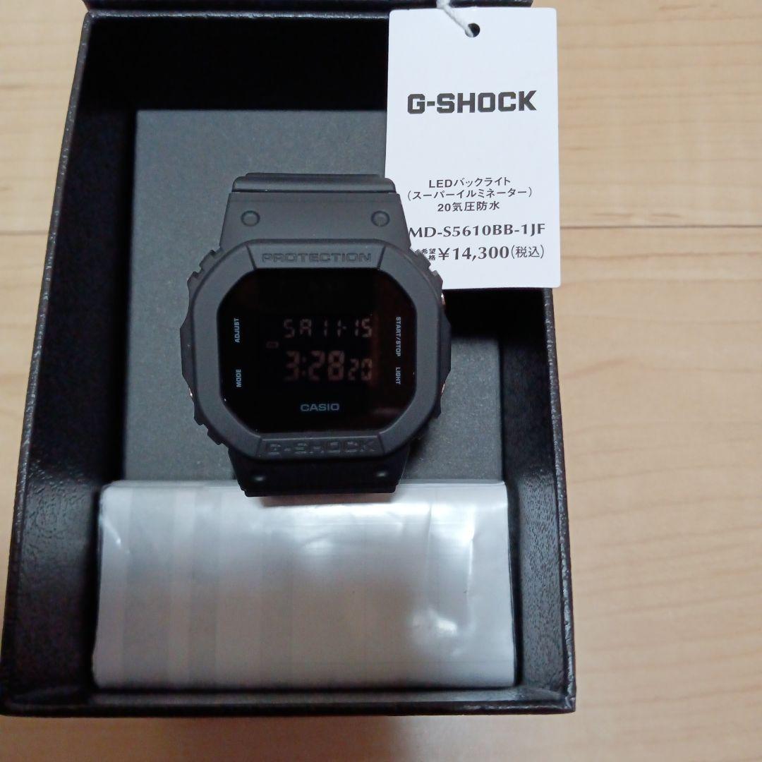 再値下げ　G-SHOCK GMD-S5610BB-1JF ブラック