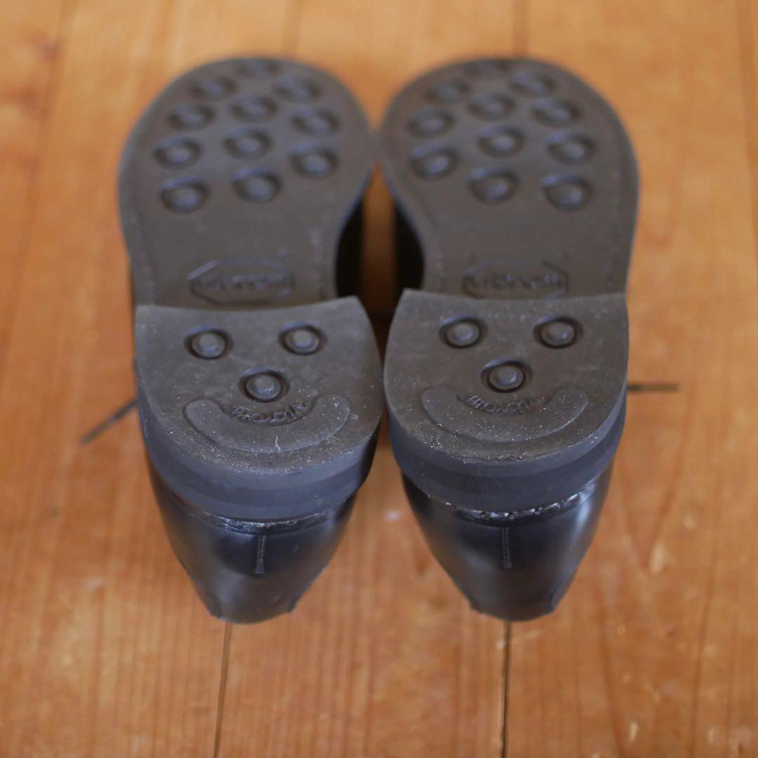 美品 Berwick バーウィック 4477 Uチップ ブラック UK 7.5