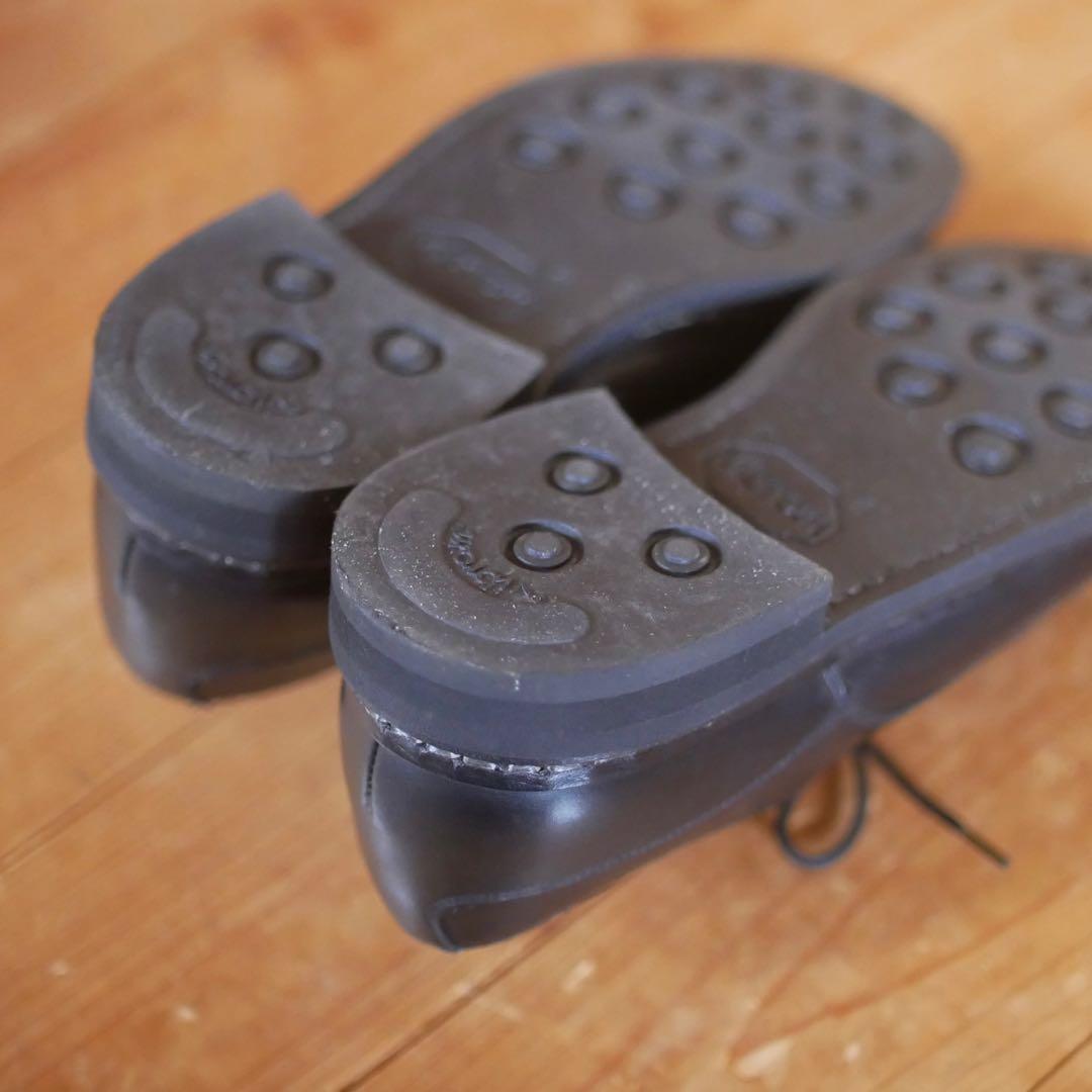 美品 Berwick バーウィック 4477 Uチップ ブラック UK 7.5