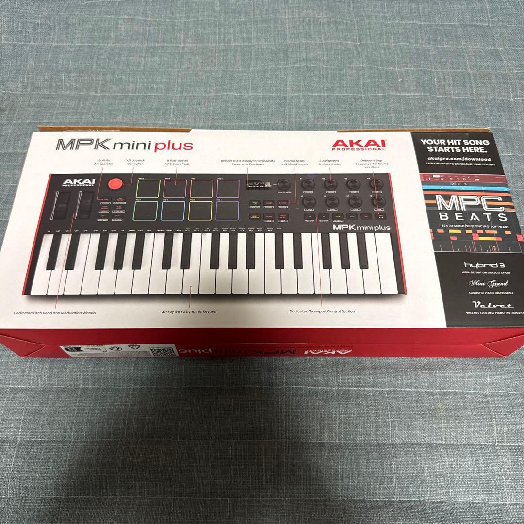 AKAI MPK mini plus 37キー MIDI 超美品！