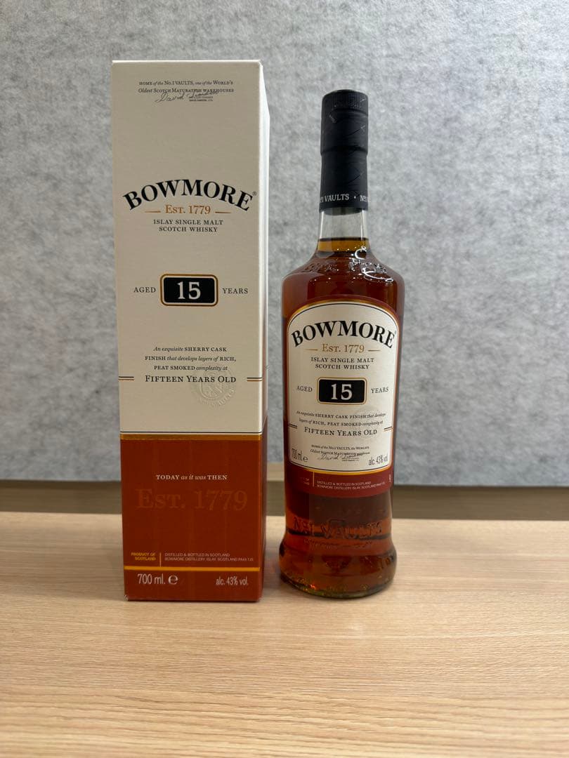 BOWMORE 15年 スコッチウイスキー 700ml