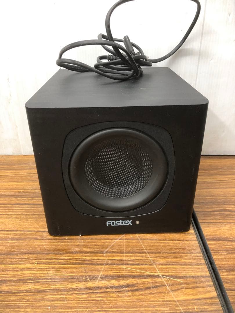 Fostex PM-SUBmini サブウーファー 電源ケーブル付き