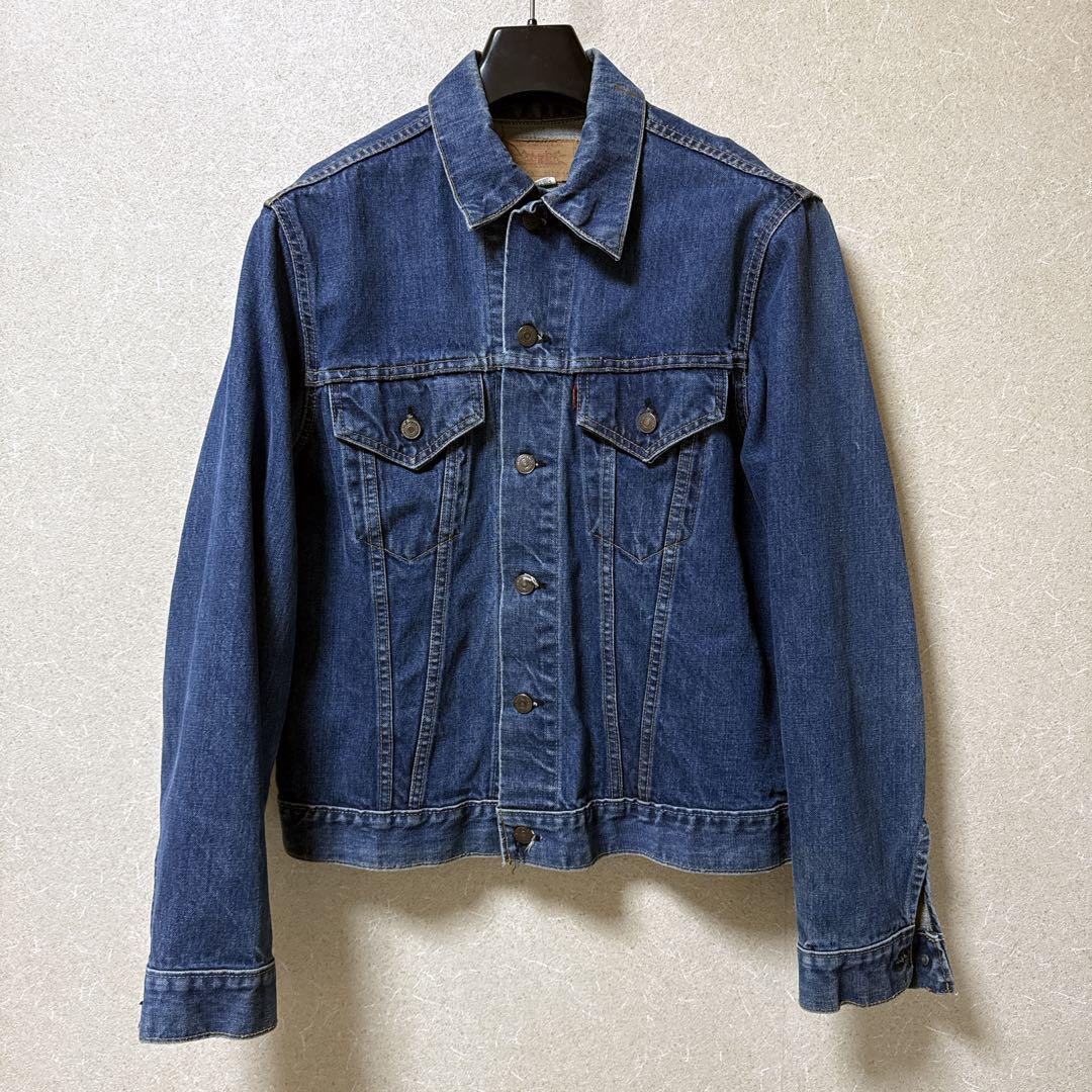 70505 BIG E サイズ44縮み 刻印529 ケアタグ デニムジャケット