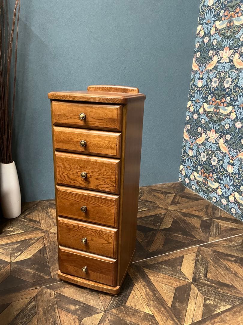 チェスト インテリア 木製 スリム