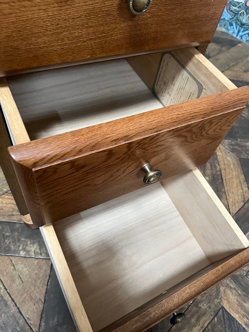 チェスト インテリア 木製 スリム