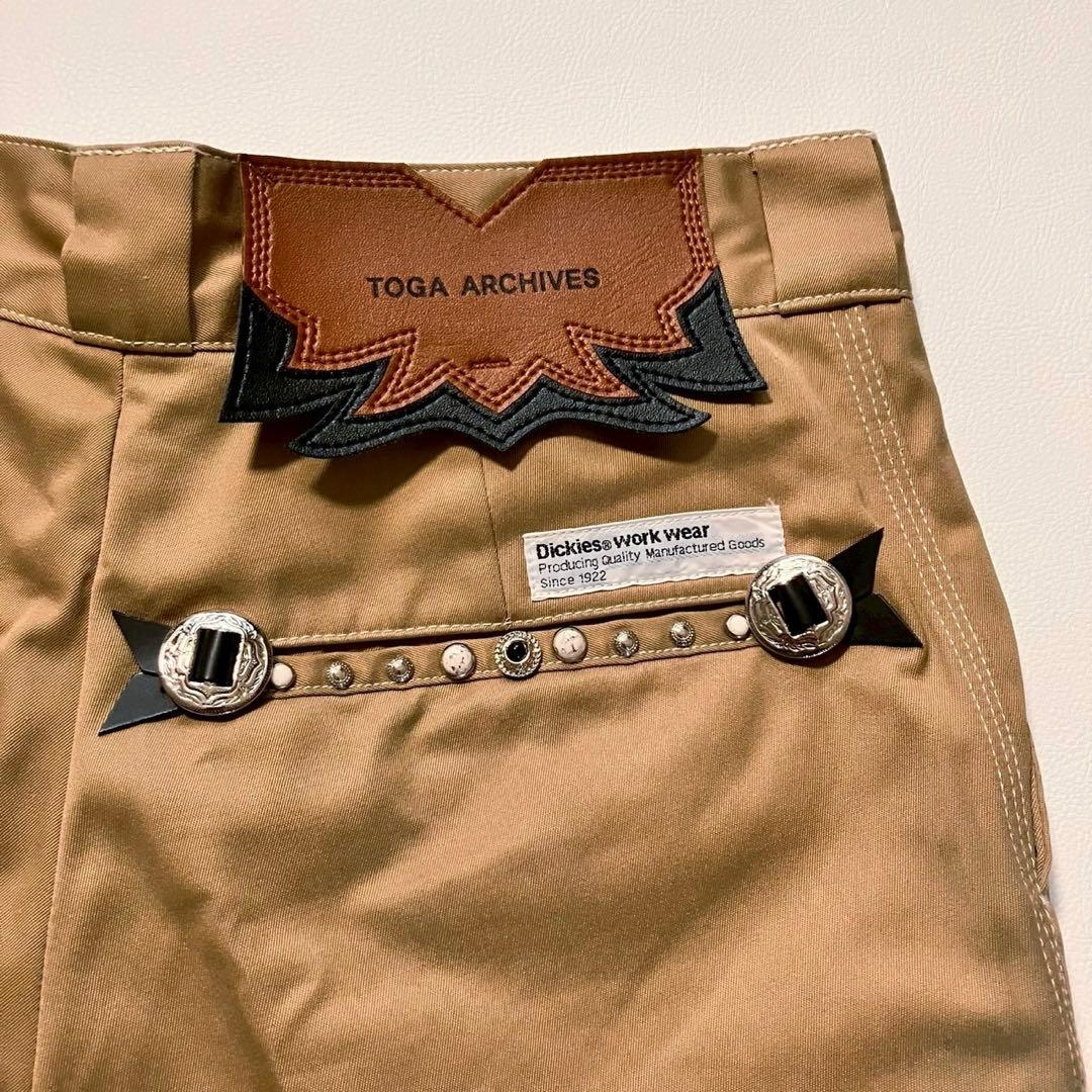 【Re】TOGA × DICKIES　2022ss フレアチノパンツ