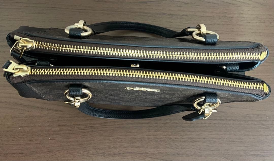 COACH ショルダーバッグ ブラウン/ブラック