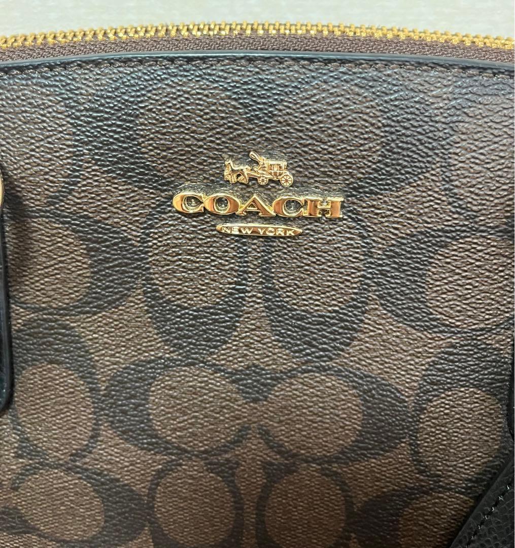 COACH ショルダーバッグ ブラウン/ブラック