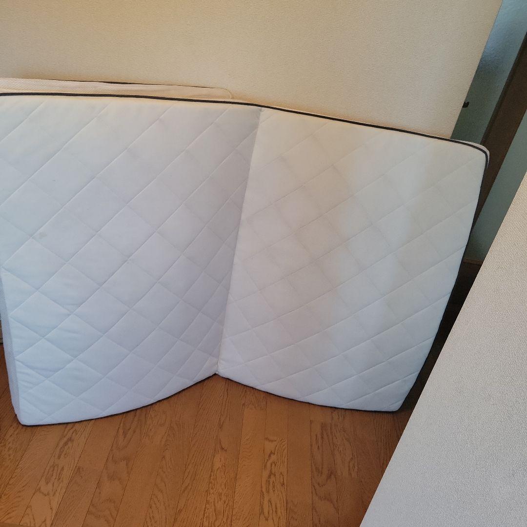 アイリスオーヤマ エアリーマットレス スタンダード 三つ折り 高反発 厚さ5cm