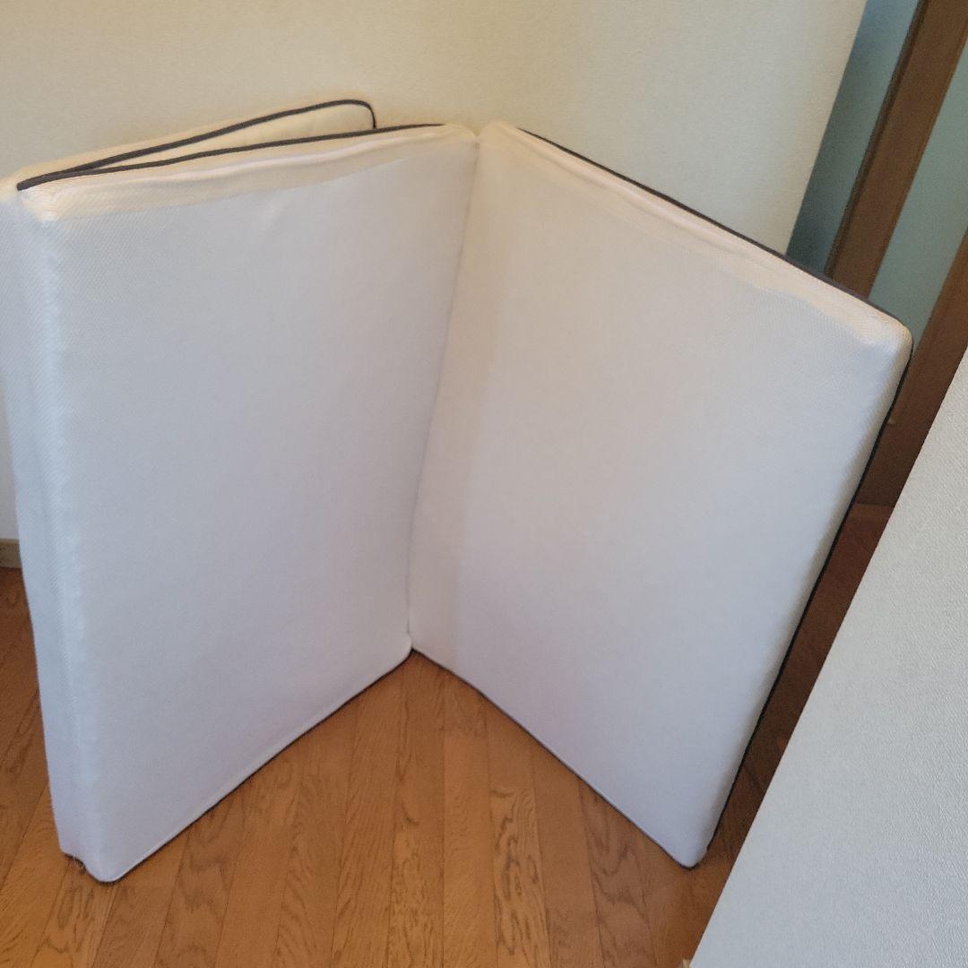 アイリスオーヤマ エアリーマットレス スタンダード 三つ折り 高反発 厚さ5cm