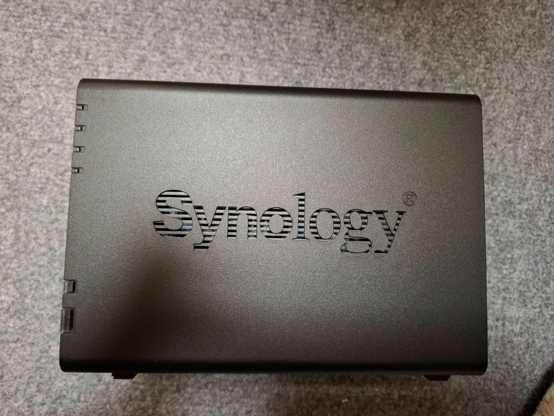 R*C様 Synology DS218+ NAS 2ベイ HDD(1TB*2)付