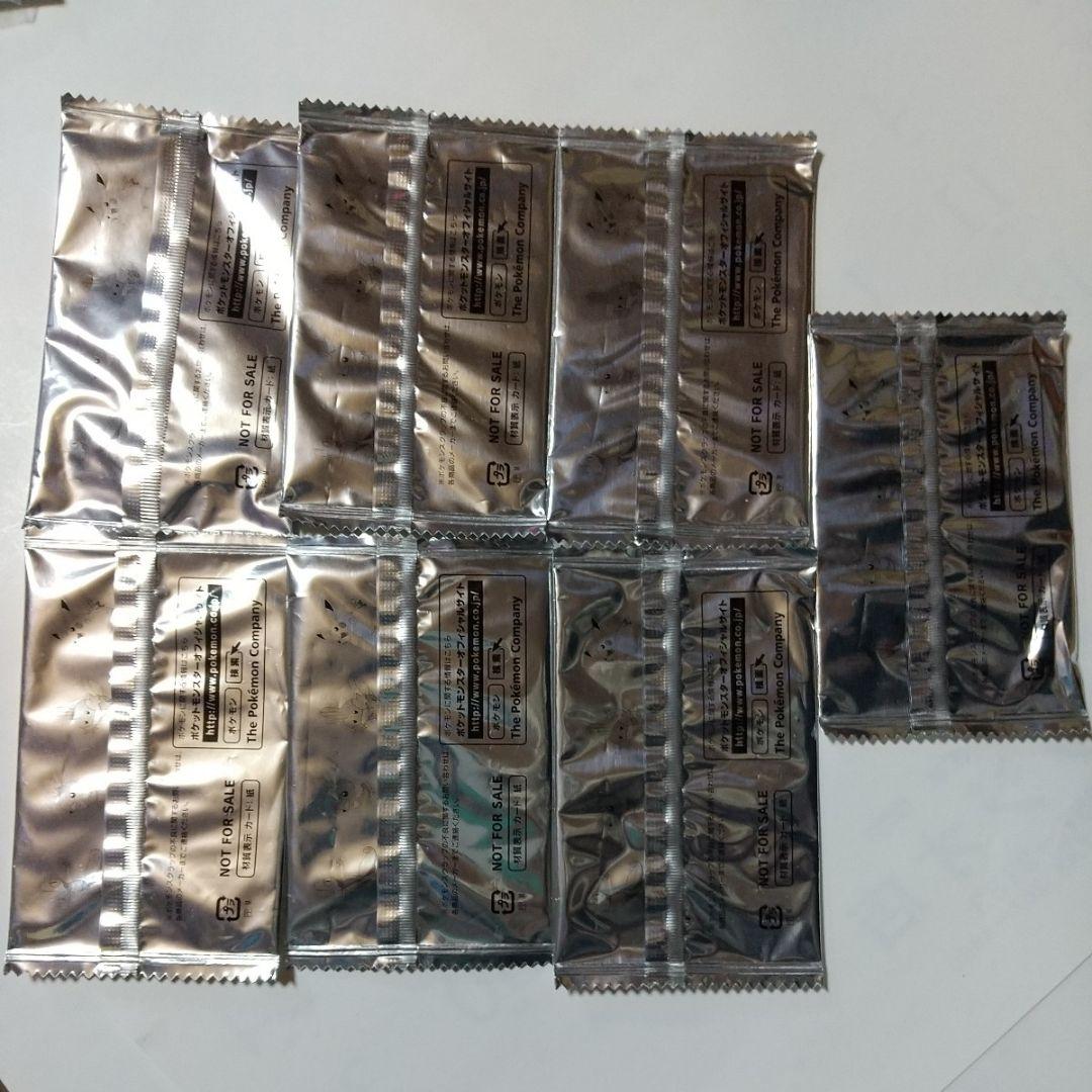 新品未開封 7枚 ポケモン スクラップ オメガルビー & アルファサファイア