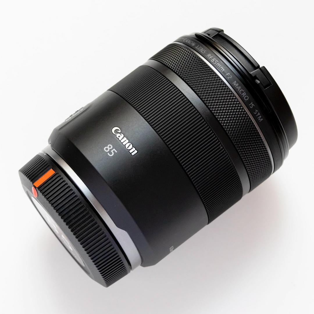 Canon RF85mm F2 マクロ IS STM レンズ＋フード（美品）