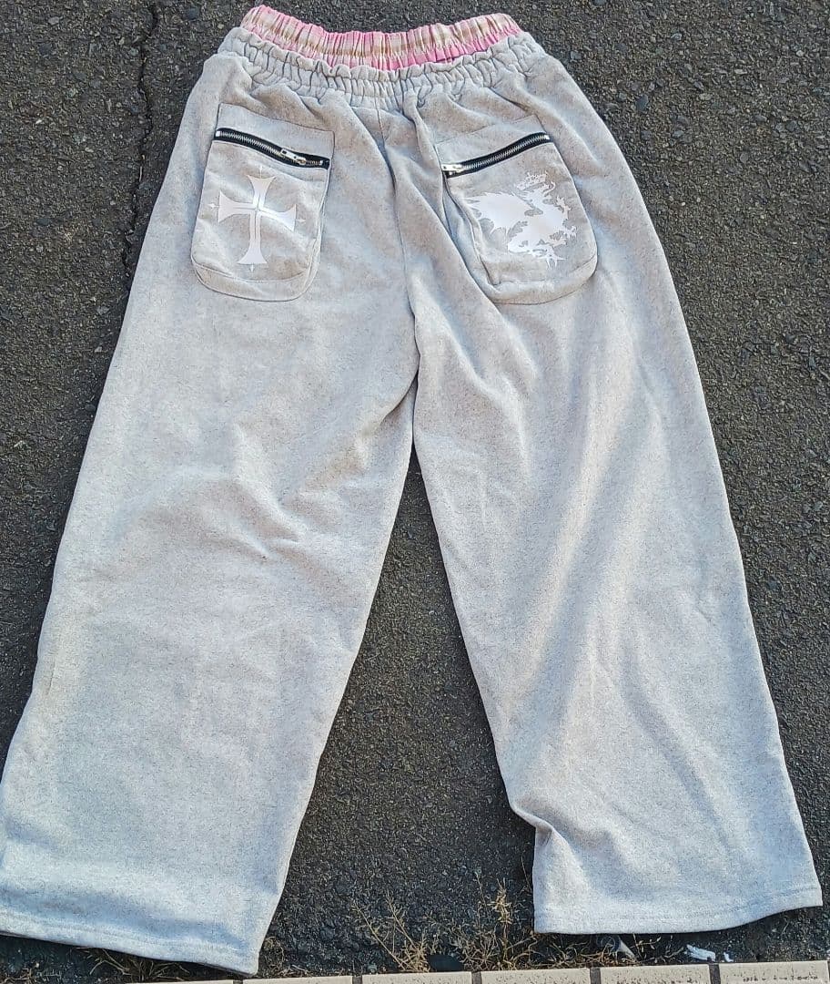 COZY  Knight Club Waxed Pants グレー
