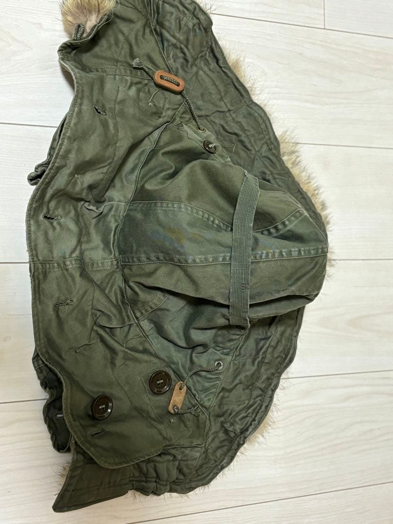 M-51,M-66用　コヨーテファー付きフード 米軍実物　美品