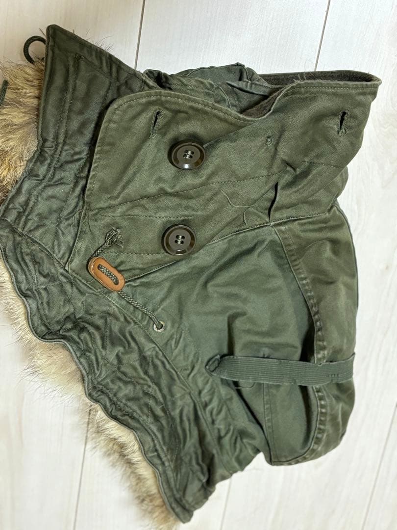 M-51,M-66用　コヨーテファー付きフード 米軍実物　美品