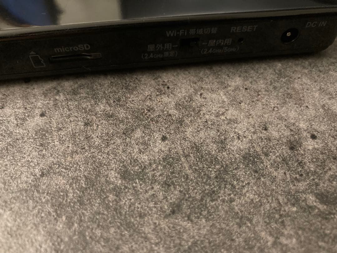 ラクレコ　Wi-Fi microSD対応モデルBUFFALO DVDプレーヤー