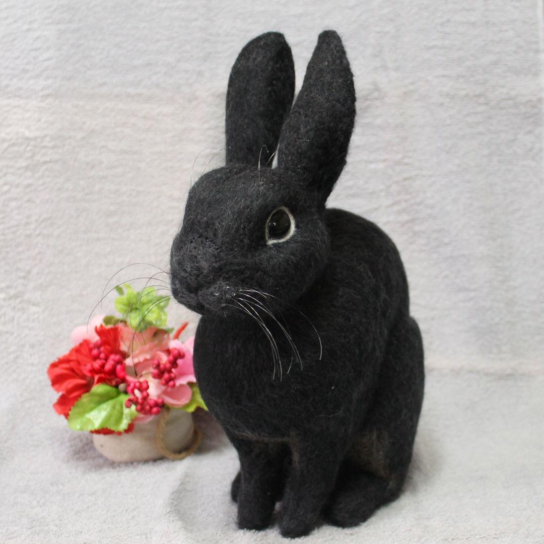 HIRO0214さま専用 羊毛フェルト オーダー「リアルで可愛いうさぎちゃん」
