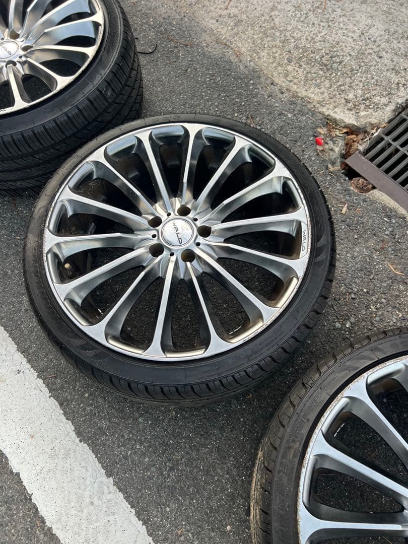 20インチ ホイール WALD バリ溝 クリスマスセール