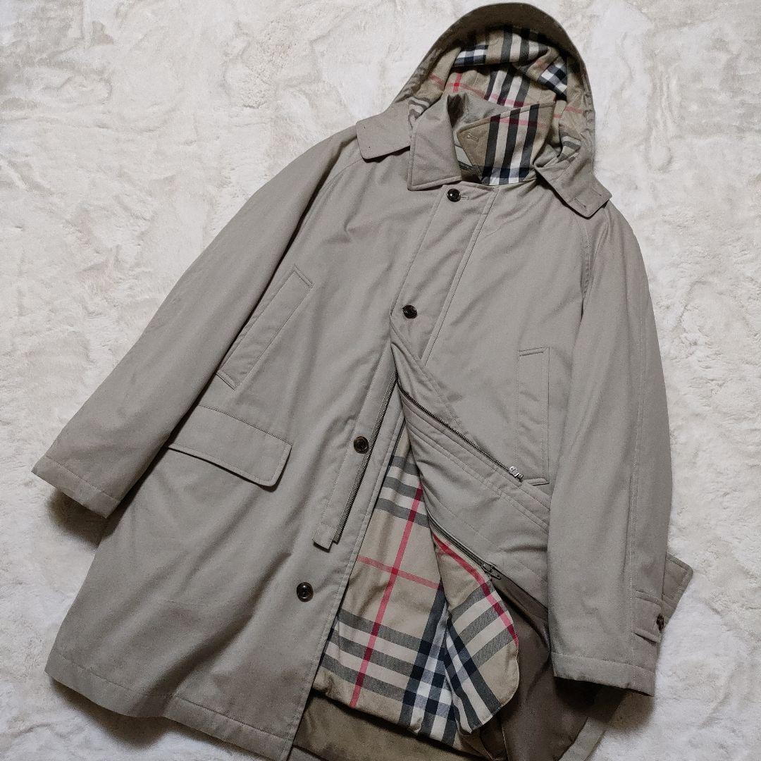 希少✨️美品 バーバリーロンドン ダウン ライナー 4way ステンカラーコート