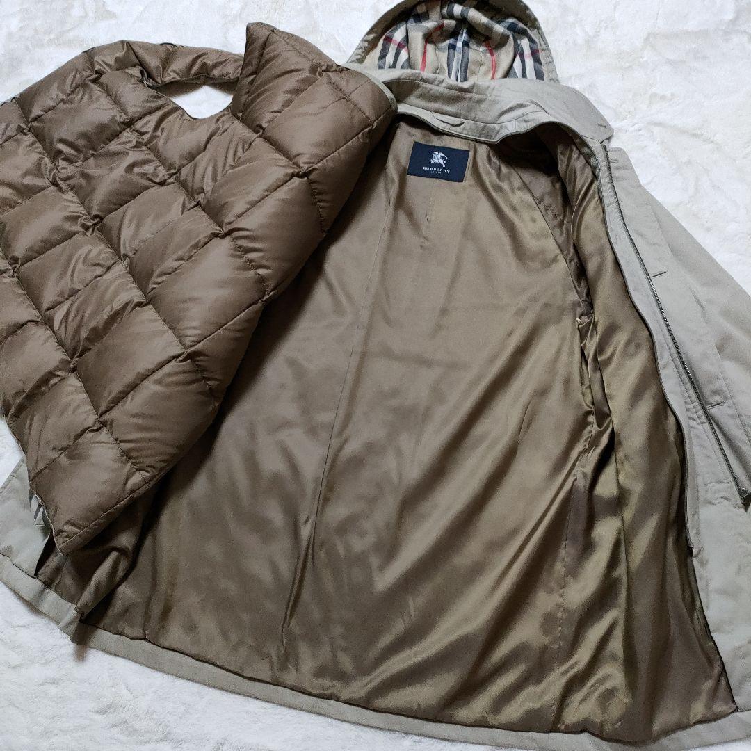 希少✨️美品 バーバリーロンドン ダウン ライナー 4way ステンカラーコート