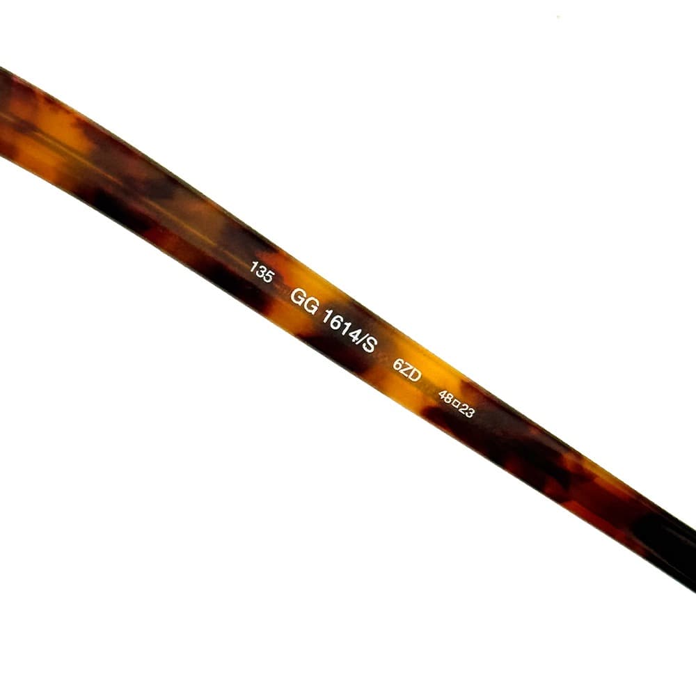 イタリア製 GUCCI オーバルサングラス