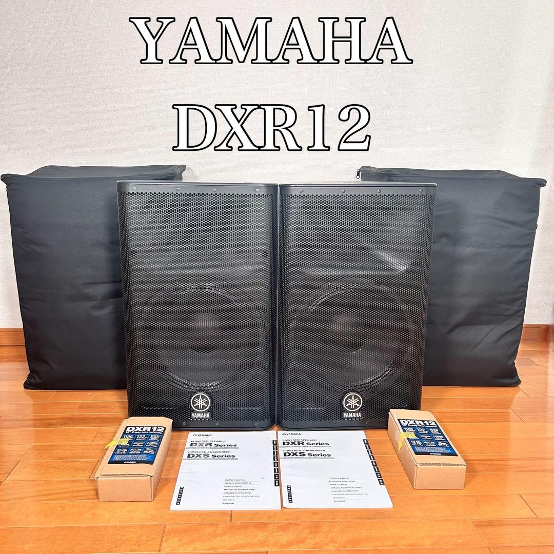 【動作品】YAMAHA ヤマハ　DXR12 パワードスピーカー 送料込