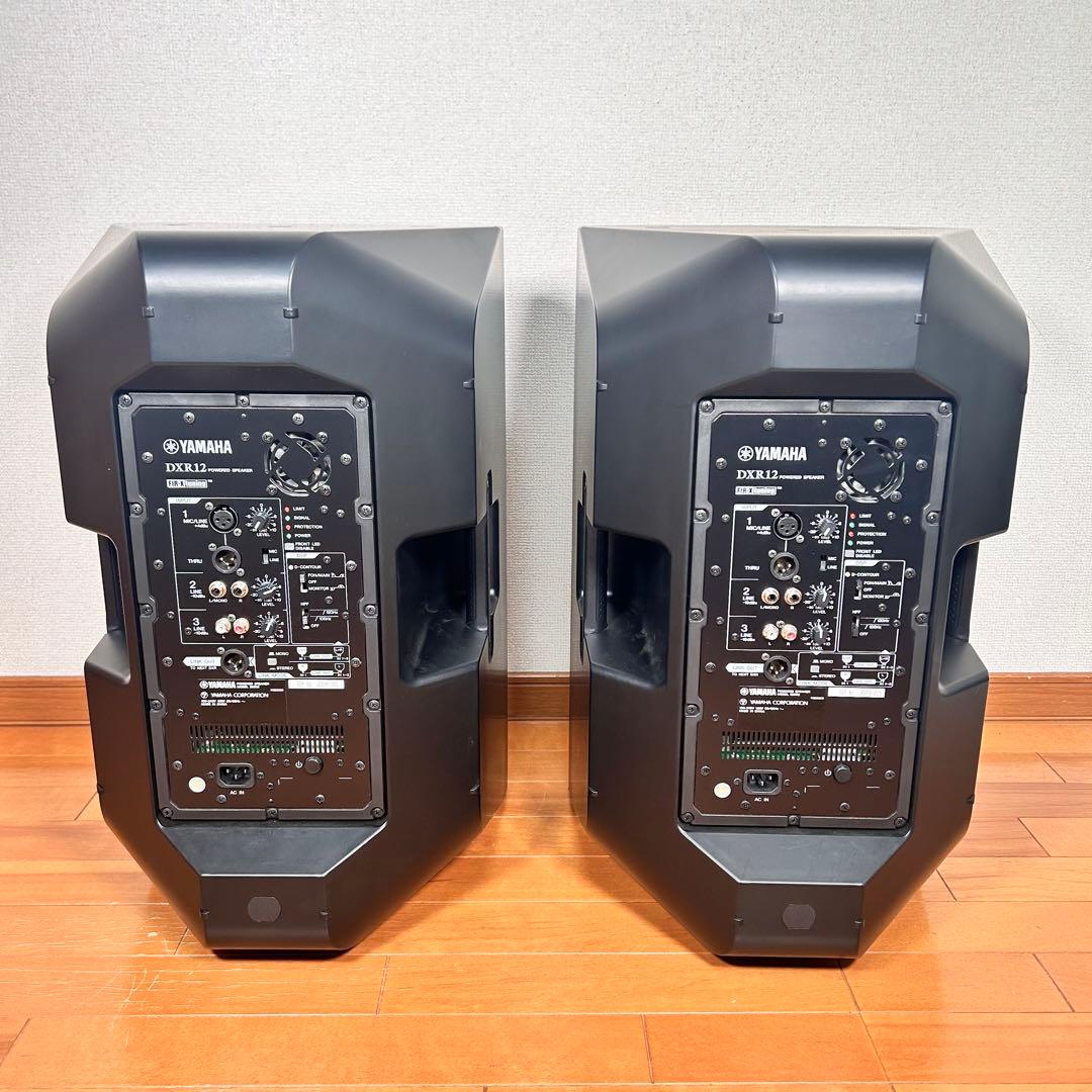 【動作品】YAMAHA ヤマハ　DXR12 パワードスピーカー 送料込