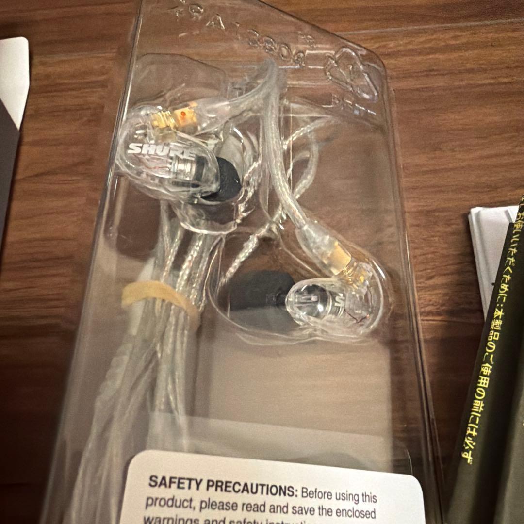 SHURE シュア イヤホン 有線 SE215-CL-A クリア