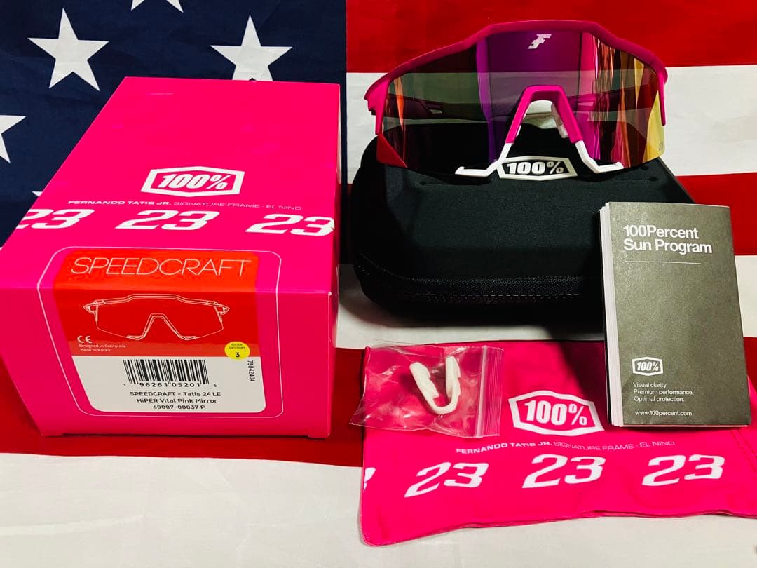 100％ ワンハンドレッド サングラス スピードクラフトタティスJrモデル