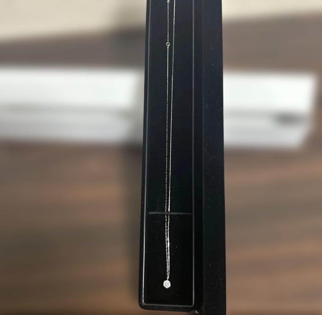 新品　ダイヤモンド　ネックレス　ピアス　2点セット※鑑定書（ネックレスのみあり）