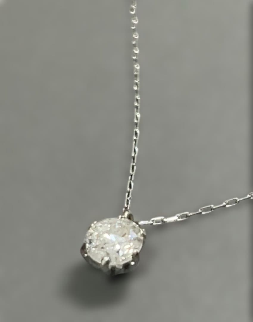 新品　ダイヤモンド　ネックレス　ピアス　2点セット※鑑定書（ネックレスのみあり）