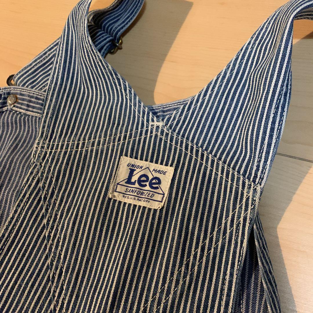 lee ハウスタグ　40s ヒッコリーオーバーオール
