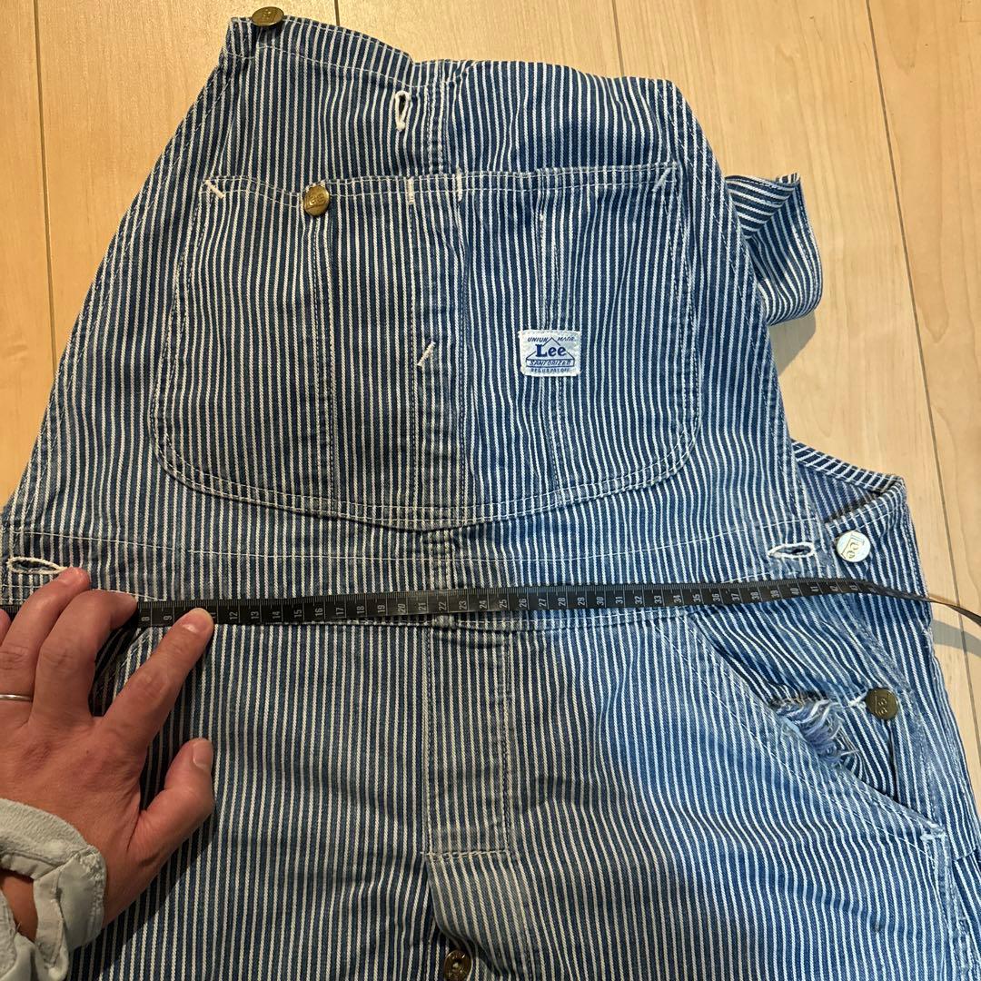 lee ハウスタグ　40s ヒッコリーオーバーオール