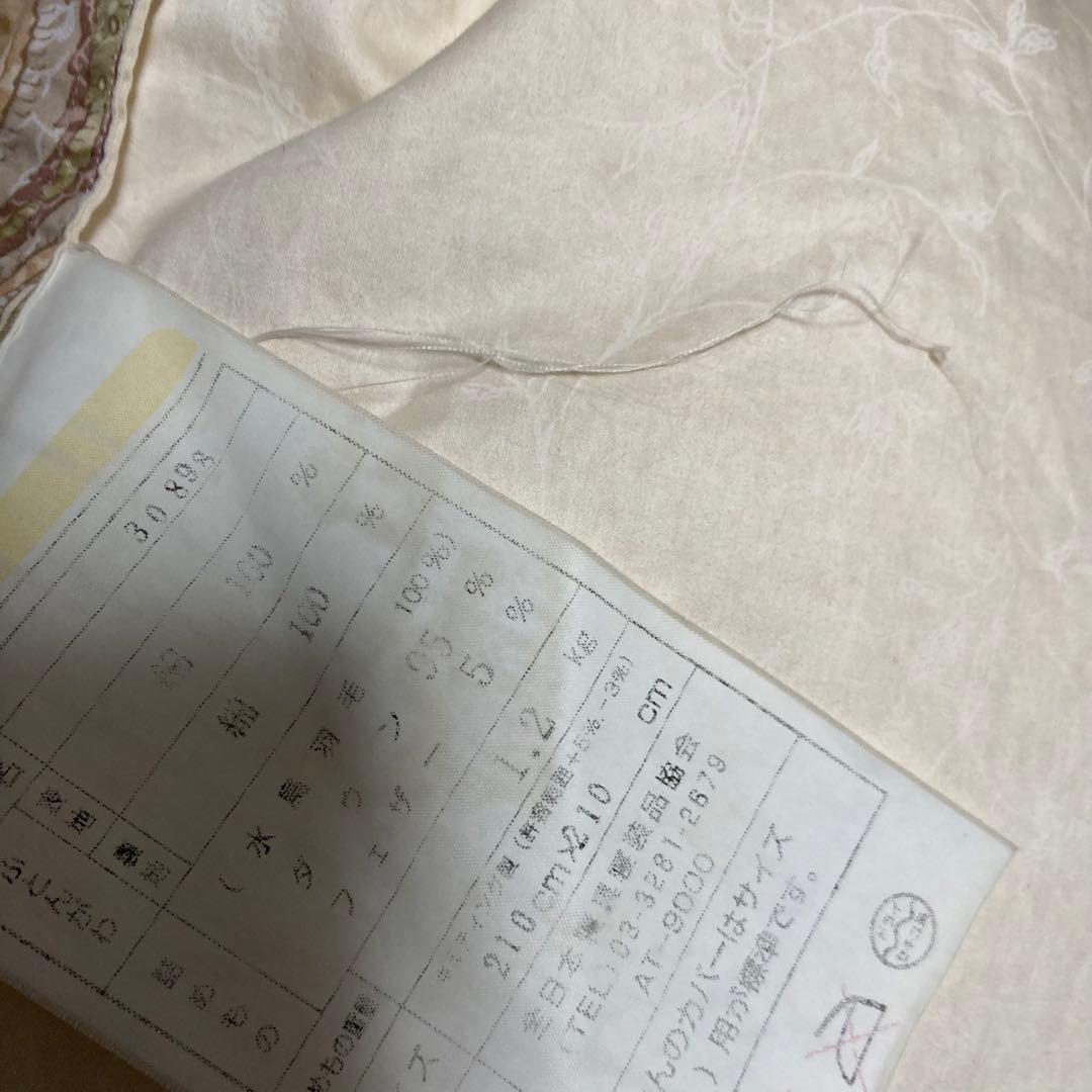 値下げ!【ダウン率95%】クイーンサイズ掛け布団(210×210)