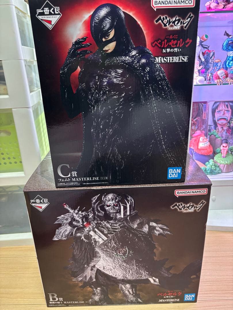 一番くじ ベルセルク 反撃の誓い B賞　C賞　フィギュア　おまけ付き