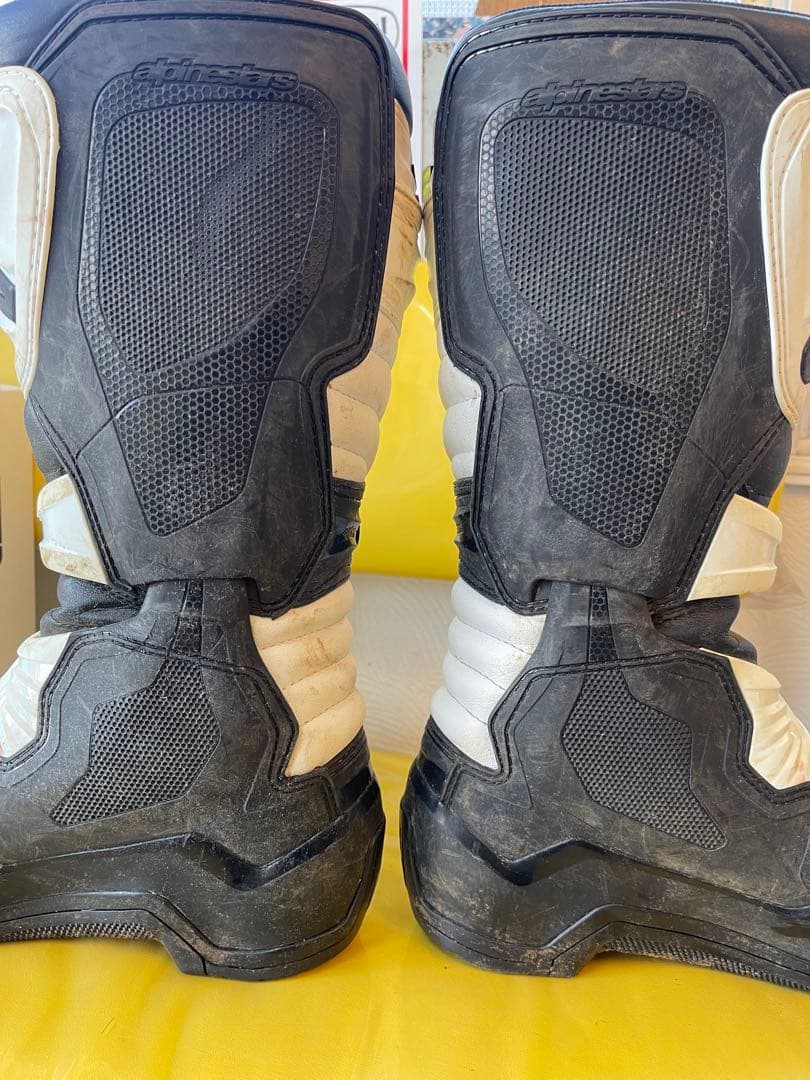 アルパインスターズTech 3バイクブーツ 黒/白　サイズ9