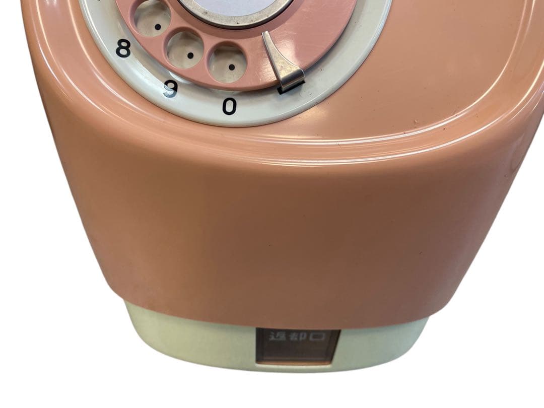 昭和レトロ ピンク電話　公衆電話